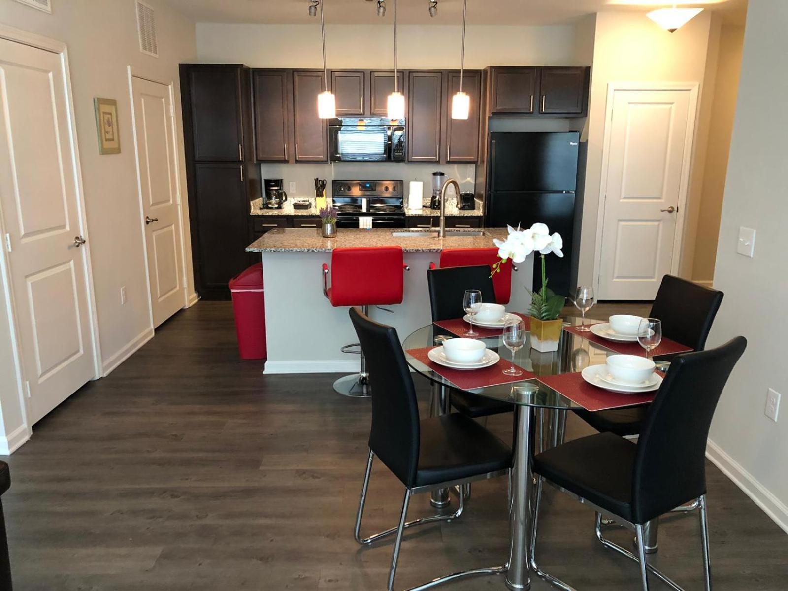 Spacious Furnished Style Apartment